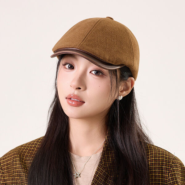 Mũ beret nữ thu đông, phong cách thời trang dễ phối đồ