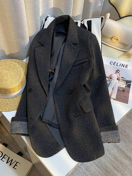 Áo khoác dạ nữ chất liệu cao cấp, cổ điển, sang trọng mùa...