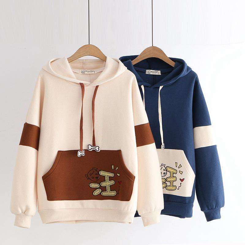 Áo hoodie nữ họa tiết hoạt hình