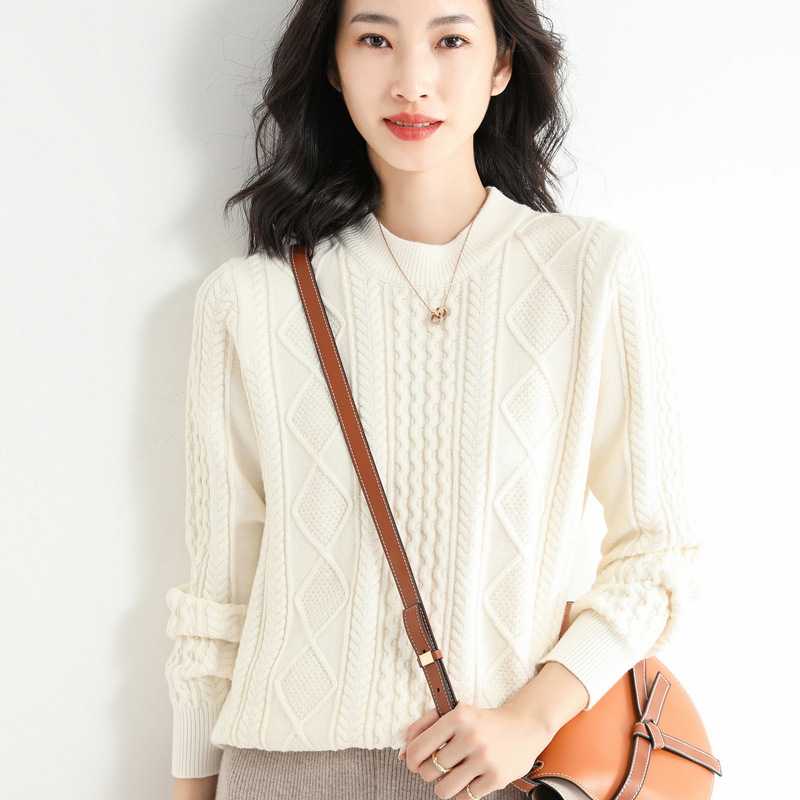 Áo len dệt kim nữ 