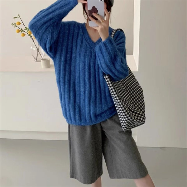 Áo len nữ phong cách Hàn Quốc, chất liệu mềm mịn, thiết kế...