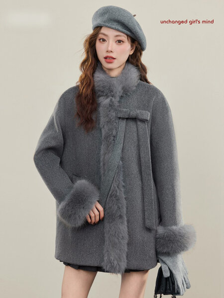 Áo khoác dạ nữ