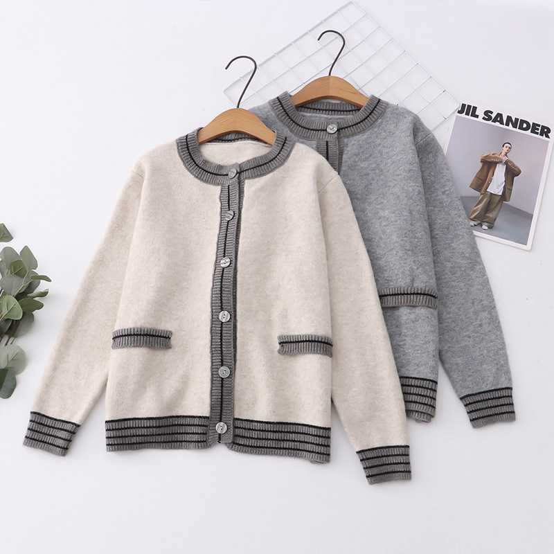 Áo khoác cardigan dệt kim nữ phong cách Retro