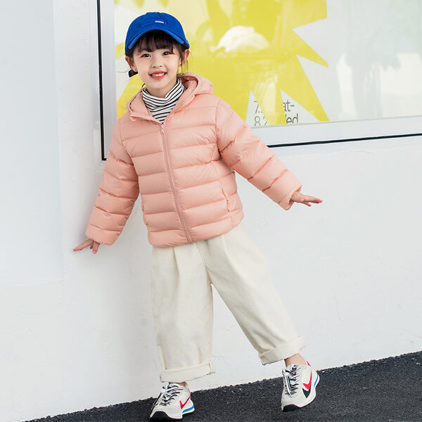 Áo khoác trẻ em mỏng nhẹ có mũ, màu kẹo ngọt, cho bé trai bé...