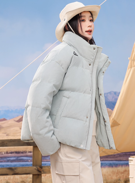 Áo khoác phao lông vũ nữ mùa đông