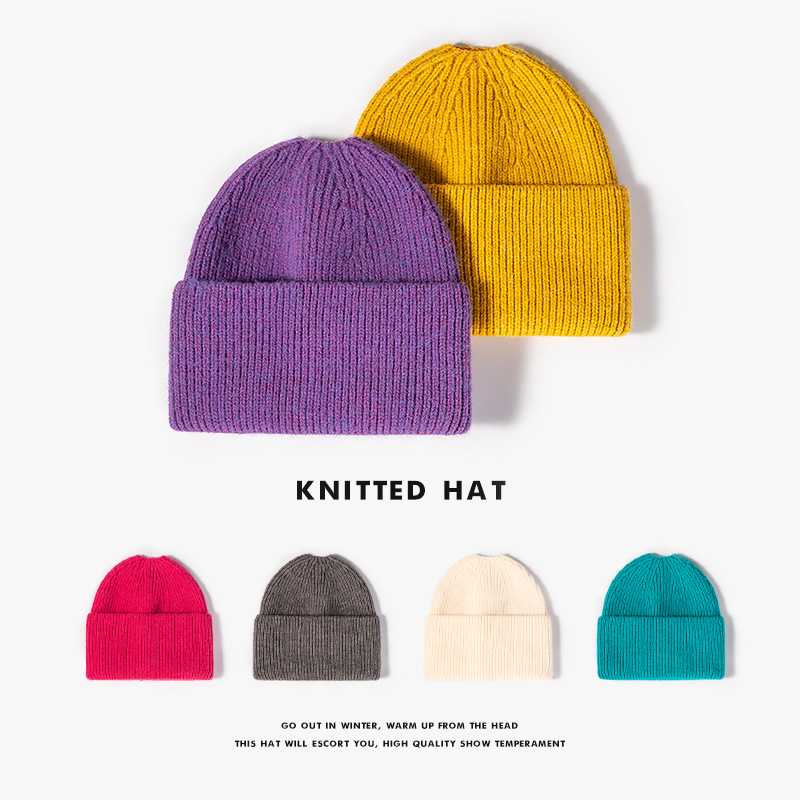 Mũ len nữ dệt kim