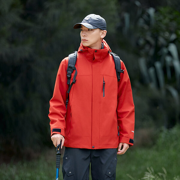Áo khoác gió nam, nữ chống nước, đồ leo núi 2 lớp 