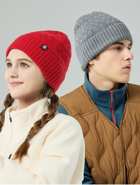 Mũ len nam, nữ kẻ sọc ấm áp ngoài trời chống gió bịt tai mùa...