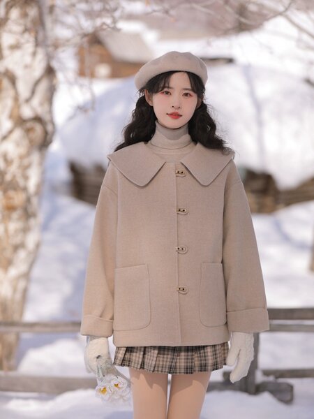 Áo khoác dạ nữ