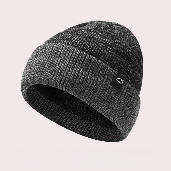 Mũ len nam mùa đông, lót lông dày, bảo vệ tai