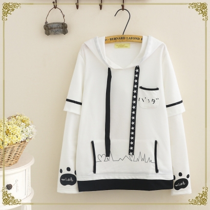 Áo hoodie con vật hoạt hình dễ thương