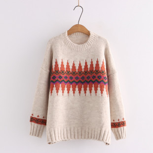 Áo len nữ phong cách retro