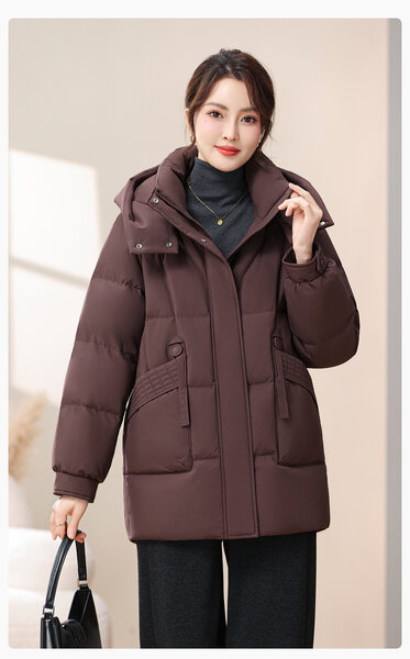 Áo khoác phao nữ phong cách Hàn Quốc