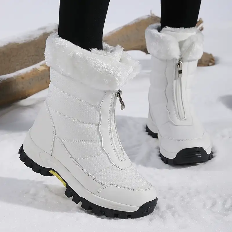 Giày boot đi tuyết nữ chống trơn trượt, chống thấm nước,...