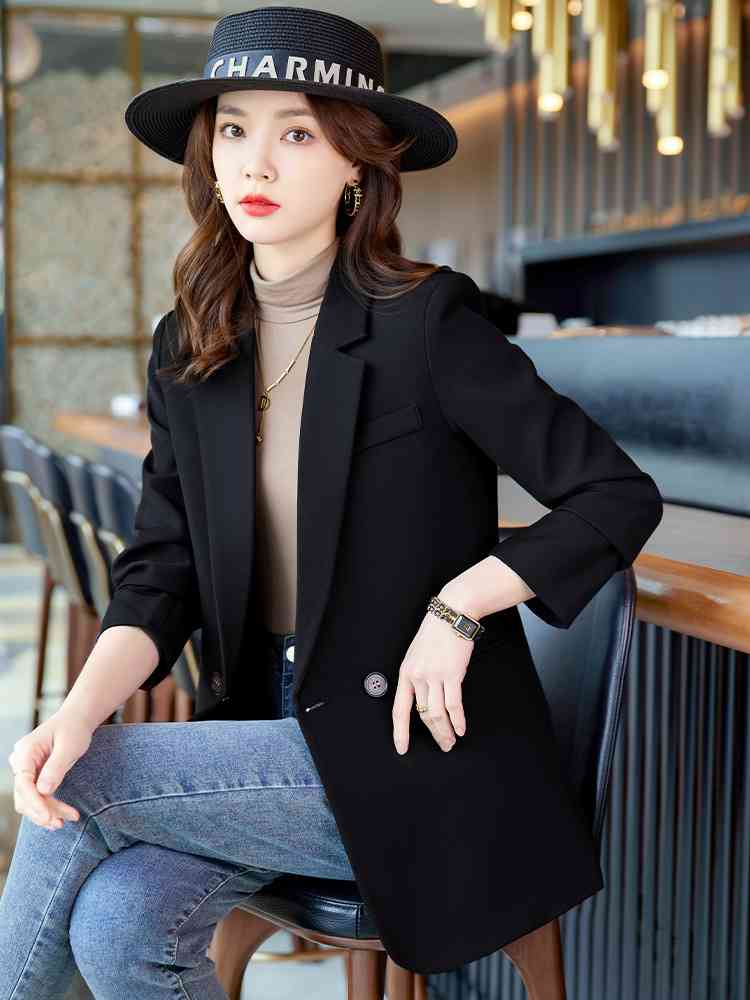 Áo khoác vest nữ thu đông 