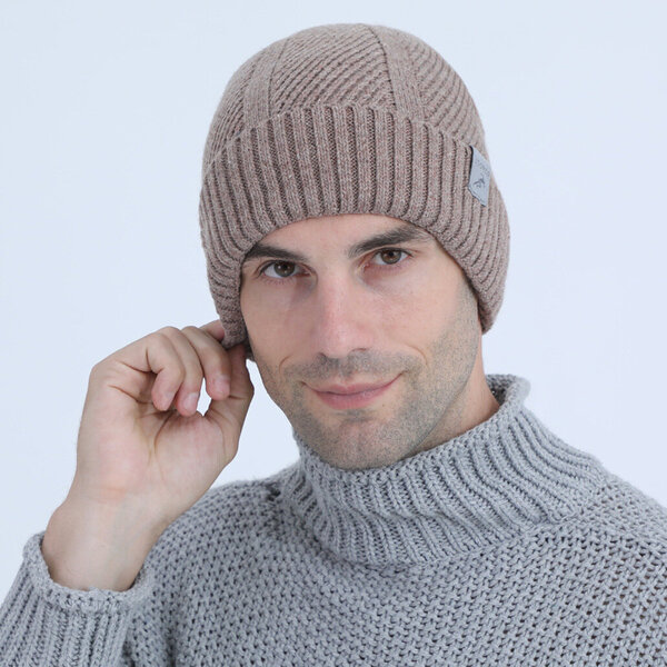 Mũ len nam nữ chất nhung dày chống lạnh mùa thu đông