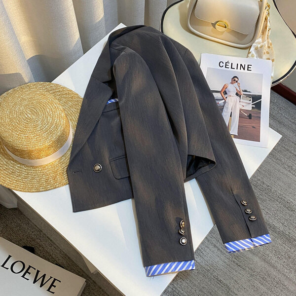 Áo blazer nữ phong cách học viện