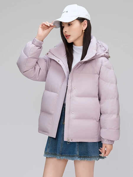 Áo khoác phao nữ dáng ngắn phong cách dễ thương, kiểu dáng...