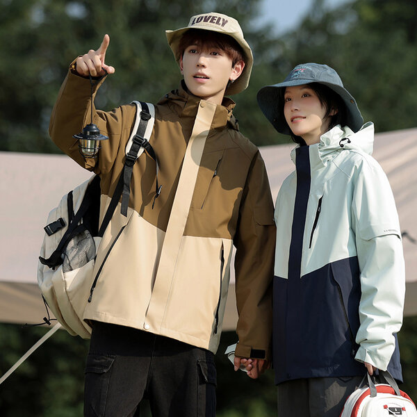 Áo khoác mùa đông có thể tháo rời cho nam nữ