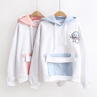 Áo hình đám mây và mưa