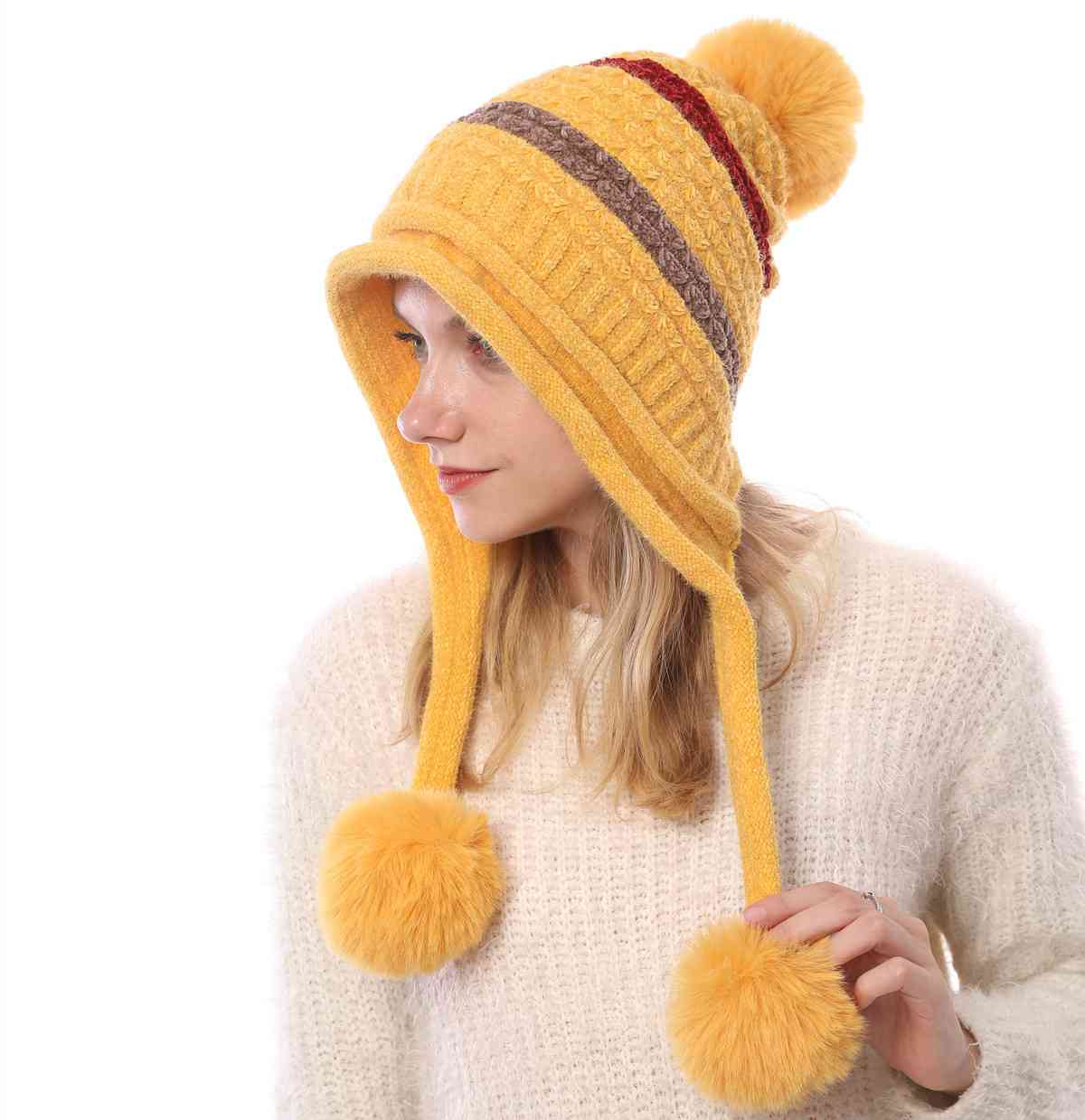 Mũ len mềm mại ấm áp