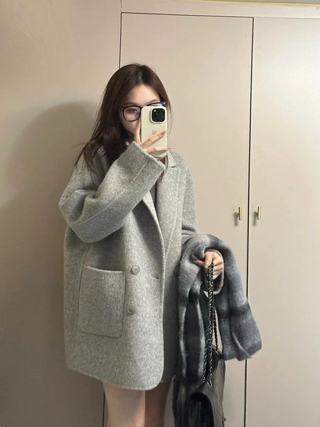 Áo khoác dạ thu đông cho nữ 