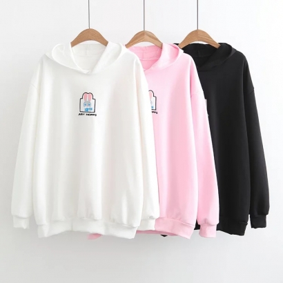 Áo hoodie chú thỏ