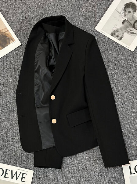 Áo khoác blazer nữ dáng ngắn phong cách Hàn Quốc giữ ấm mùa thu...