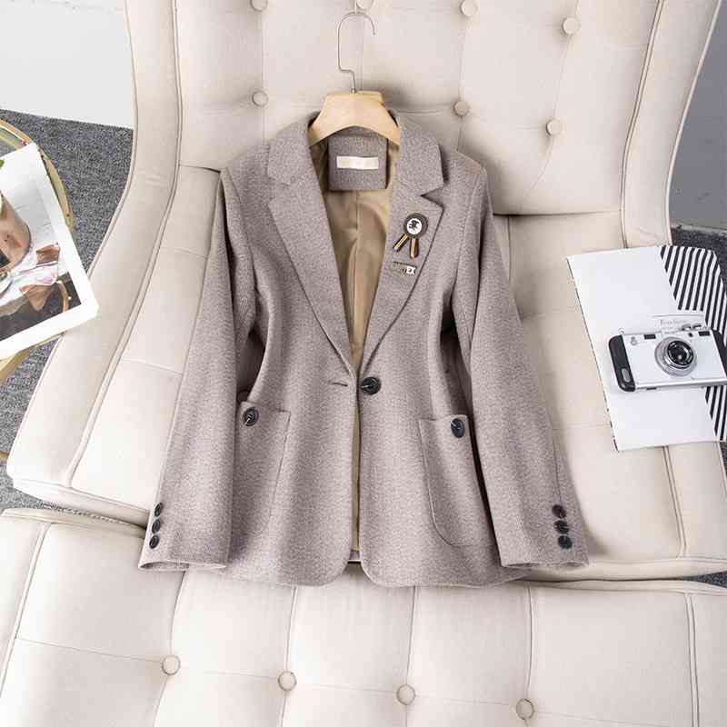 Áo khoác dạ nữ kiểu vest