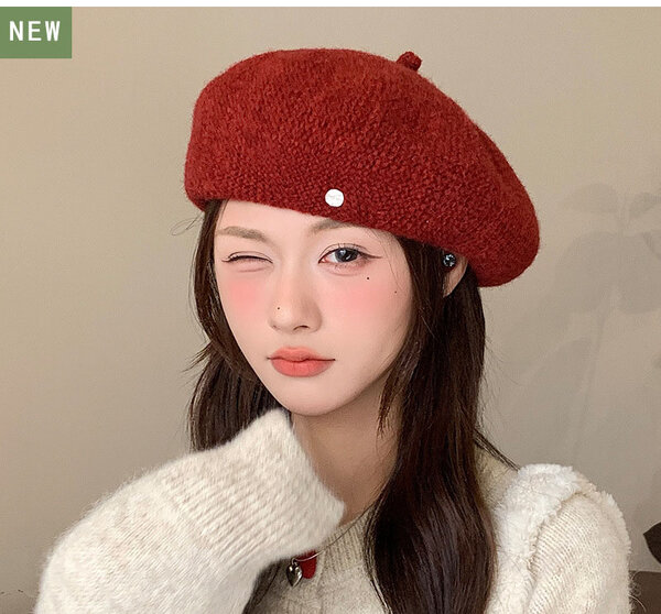 Mũ nồi nữ phong cách Hàn Quốc dễ phối đồ cho mùa thu đông