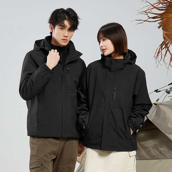 Áo khoác gió + áo lót bên trong cho nam nữ, ấm áp chống thấm...