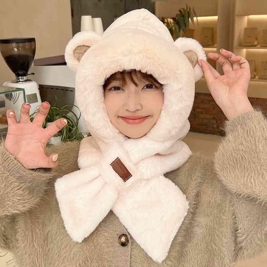 Mũ tai gấu dễ thương ấm áp