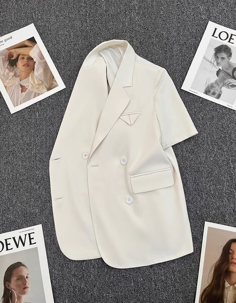 Áo khoác blazer nữ dáng mỏng thiết kế độc đáo, phong cách...