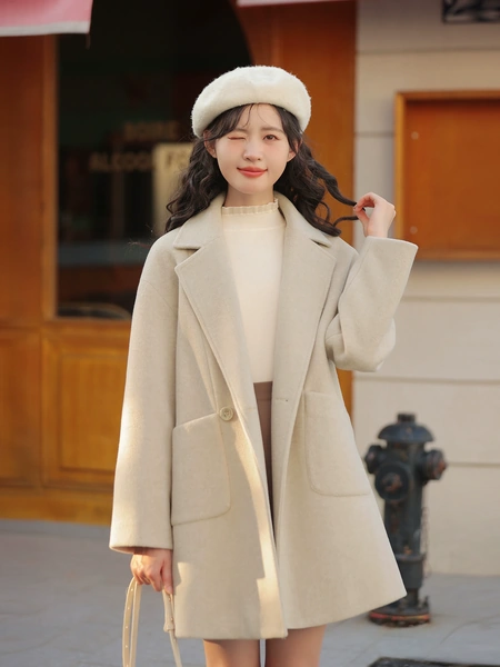 Áo khoác dạ nữ