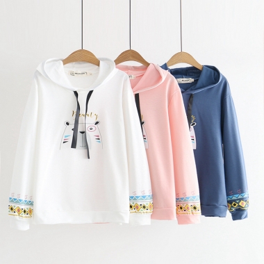 Áo hoodie hình chú mèo