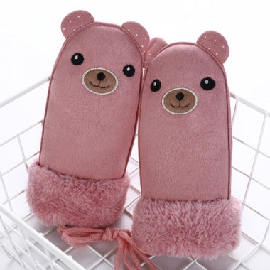 Găng tay lót nhung hình con vật ngộ nghĩnh