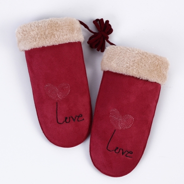 Găng tay lót nhung