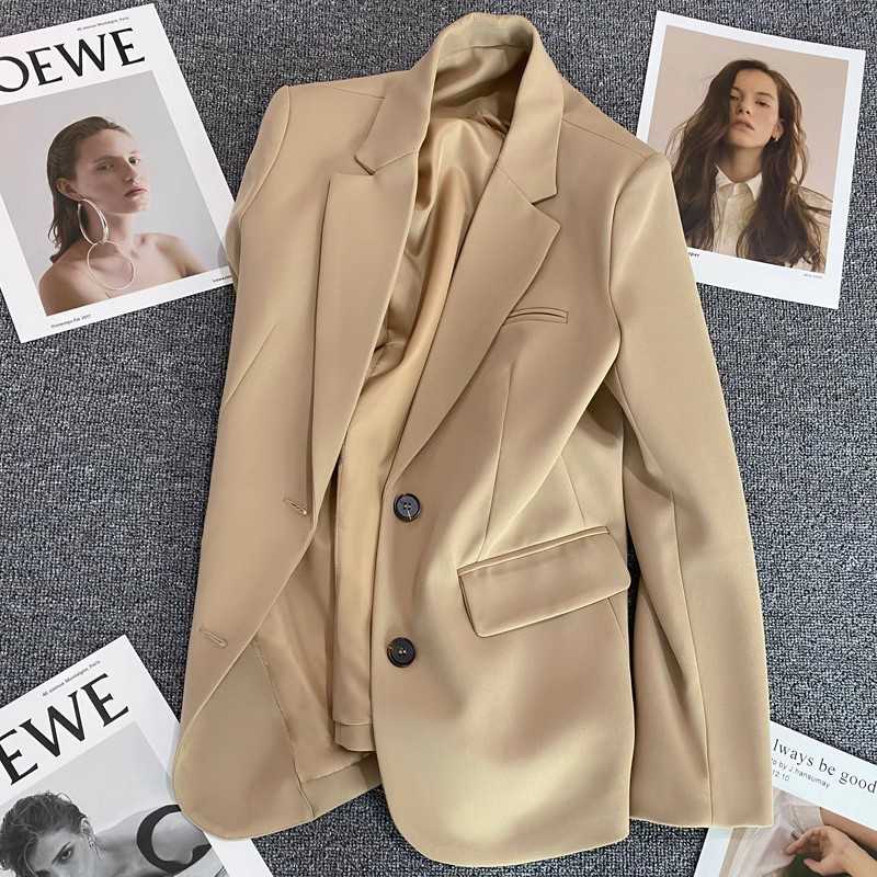 Áo khoác blazer phiên bản Hàn Quốc dáng rộng