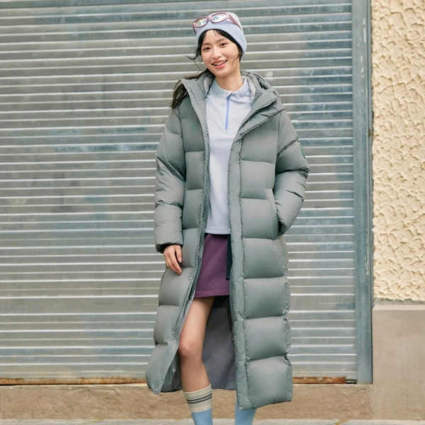 Áo khoác phao chần bông dáng dài, dày nam nữ dáng dài quá gối