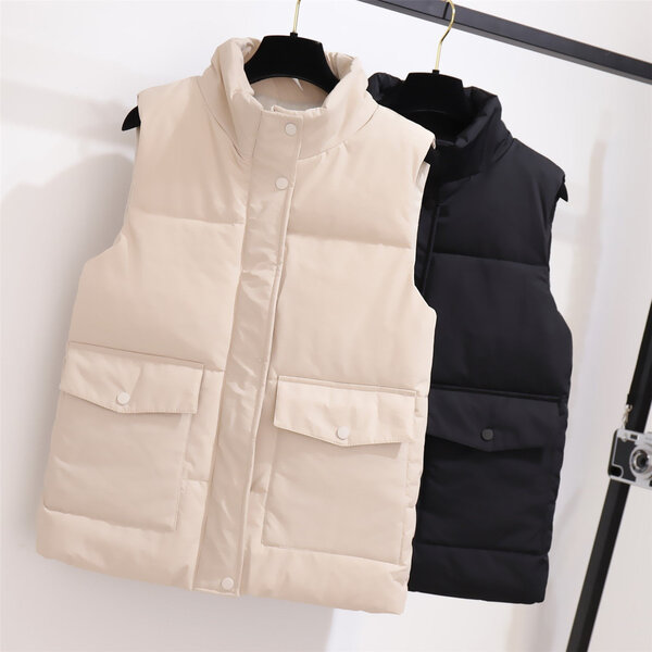 Áo khoác phao gile nữ