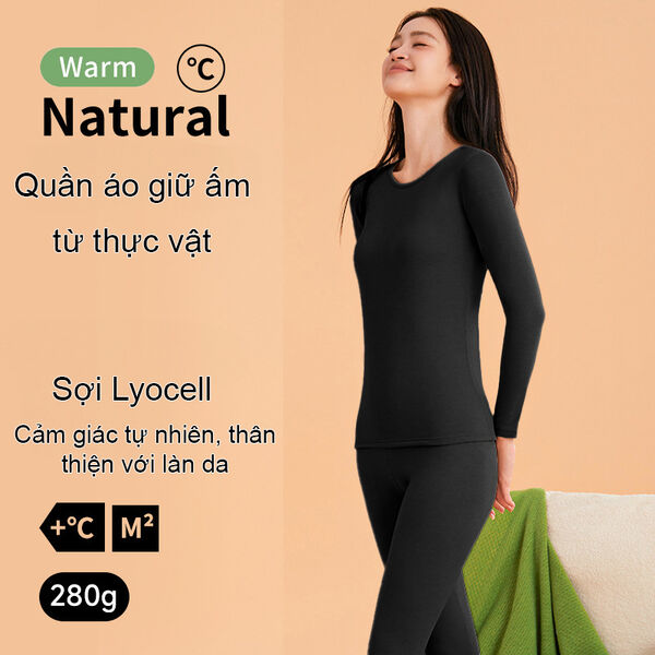 Quần áo giữ nhiệt cho nữ lụa kháng khuẩn