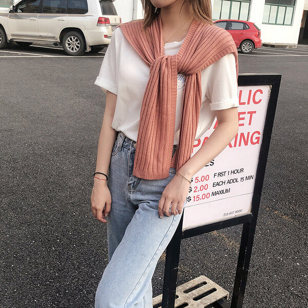 Khăn choàng nhỏ nữ thắt nút 