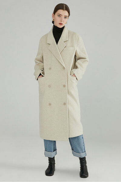 Áo khoác dạ cổ vest