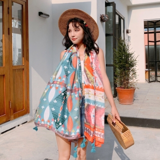 Khăn choàng họa tiết