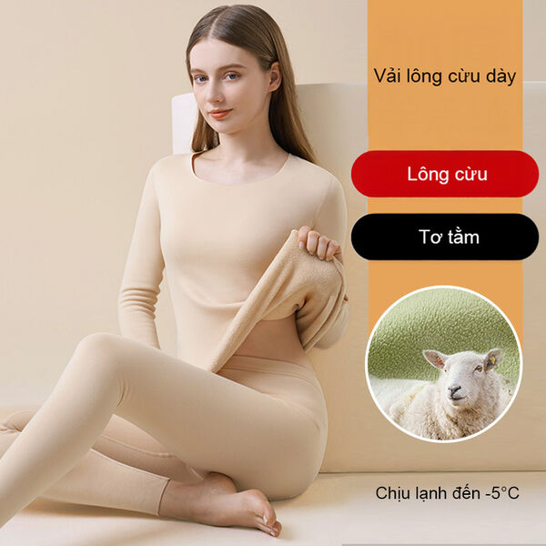 Bộ giữ nhiệt nữ giữ ấm mùa đông