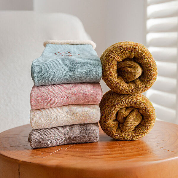 Vớ nữ lót nỉ giữ ấm mùa thu đông