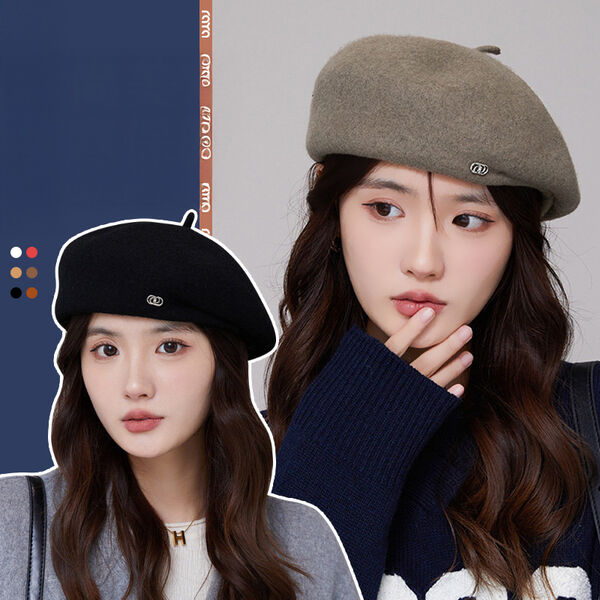 Mũ nồi len nữ phong cách cổ điển dễ phối đồ, giữ ấm mùa...