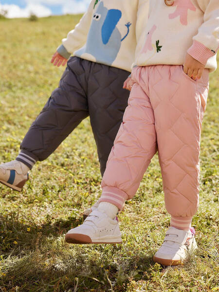 Quần dài lông vũ bé trai bé gái đi tuyết chống thấm nước ba...