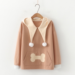 Áo hoodie nữ hình con vật ngộ nghĩnh