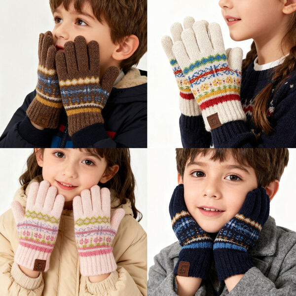 Găng tay trẻ em giữ ấm mùa thu đông